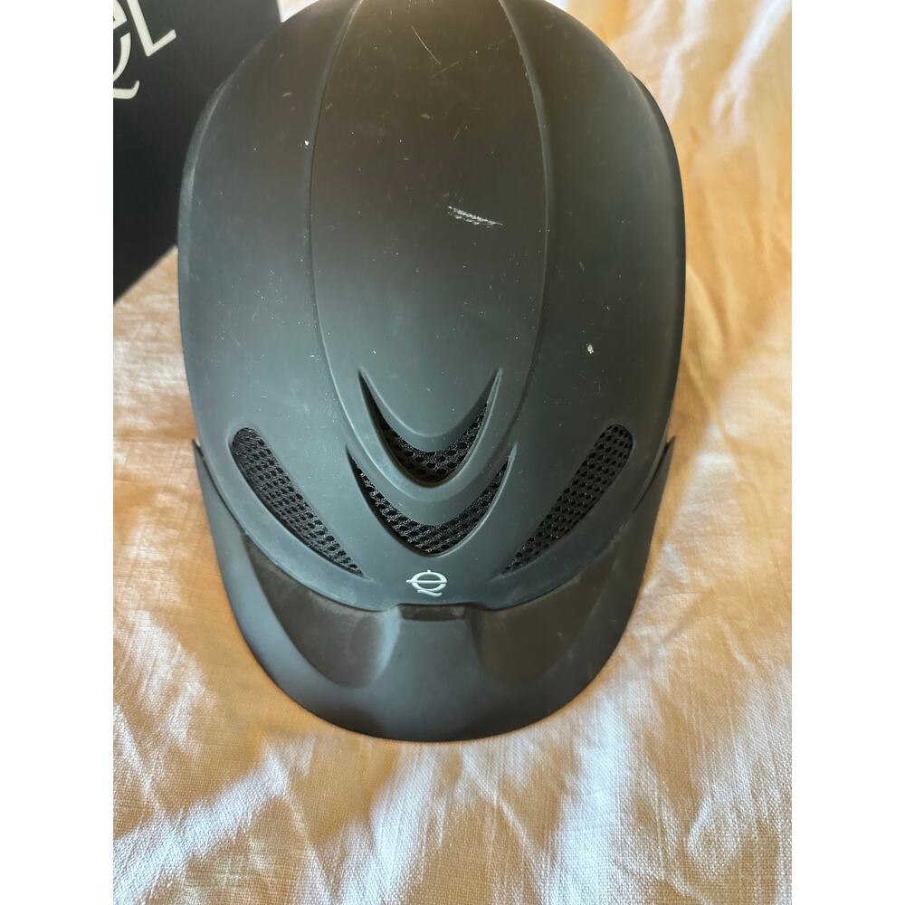Troxel Liberty Equestrian Riding Helmet Black Duratec Size Small with Box - Picture 3 of 5